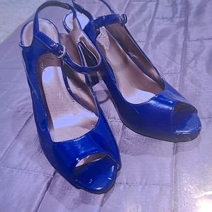 Worthington Blue high heels